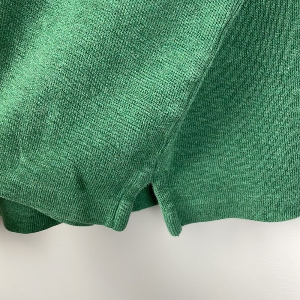 Polo Ralph Lauren Pullover Sweater SZ L Men 3/4 Zip Green - Picture 7 of 13